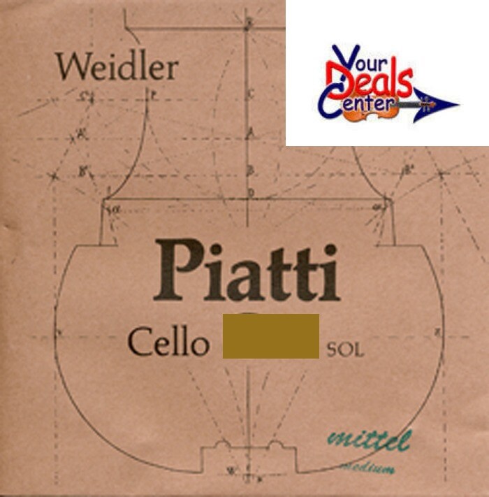 Weidler Piatti Cello C Strings 4/4 Size Medium To Forte