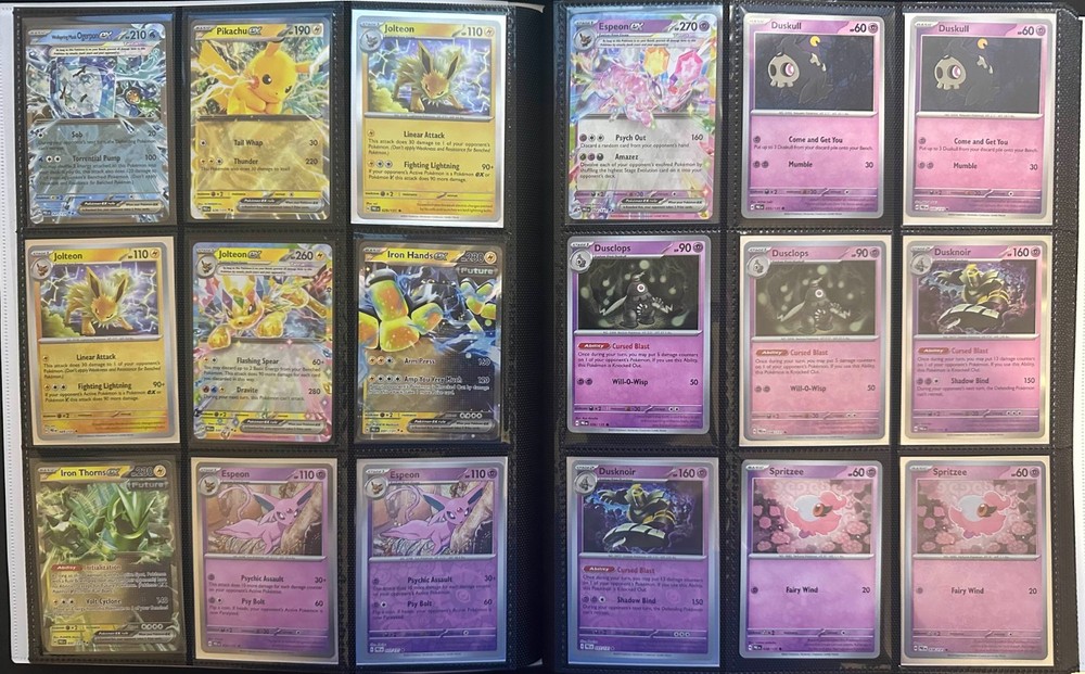 Prismatic Evolutions Complete Base Set - W All Reverse/Ace/Ex - 248 Cards Total