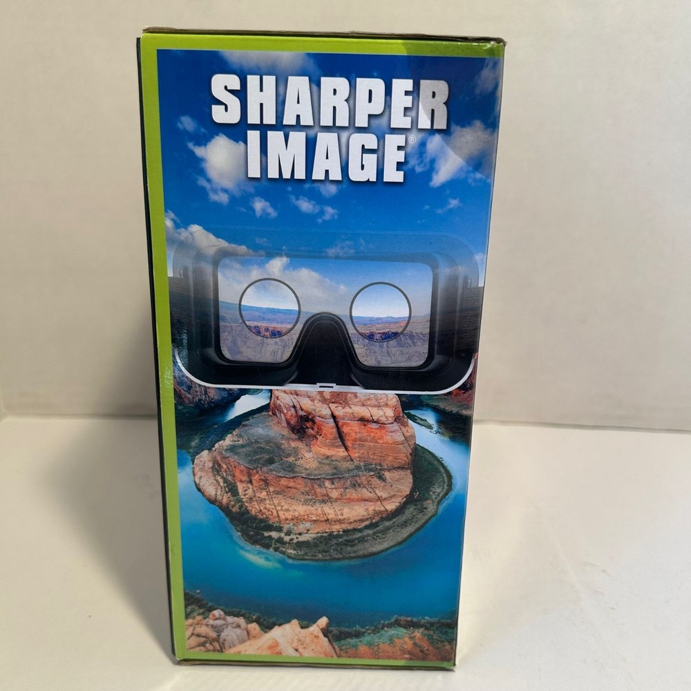 Sharper Image Virtual Reality Headset Smartphone 360 IOS or Android NEW IN BOX.