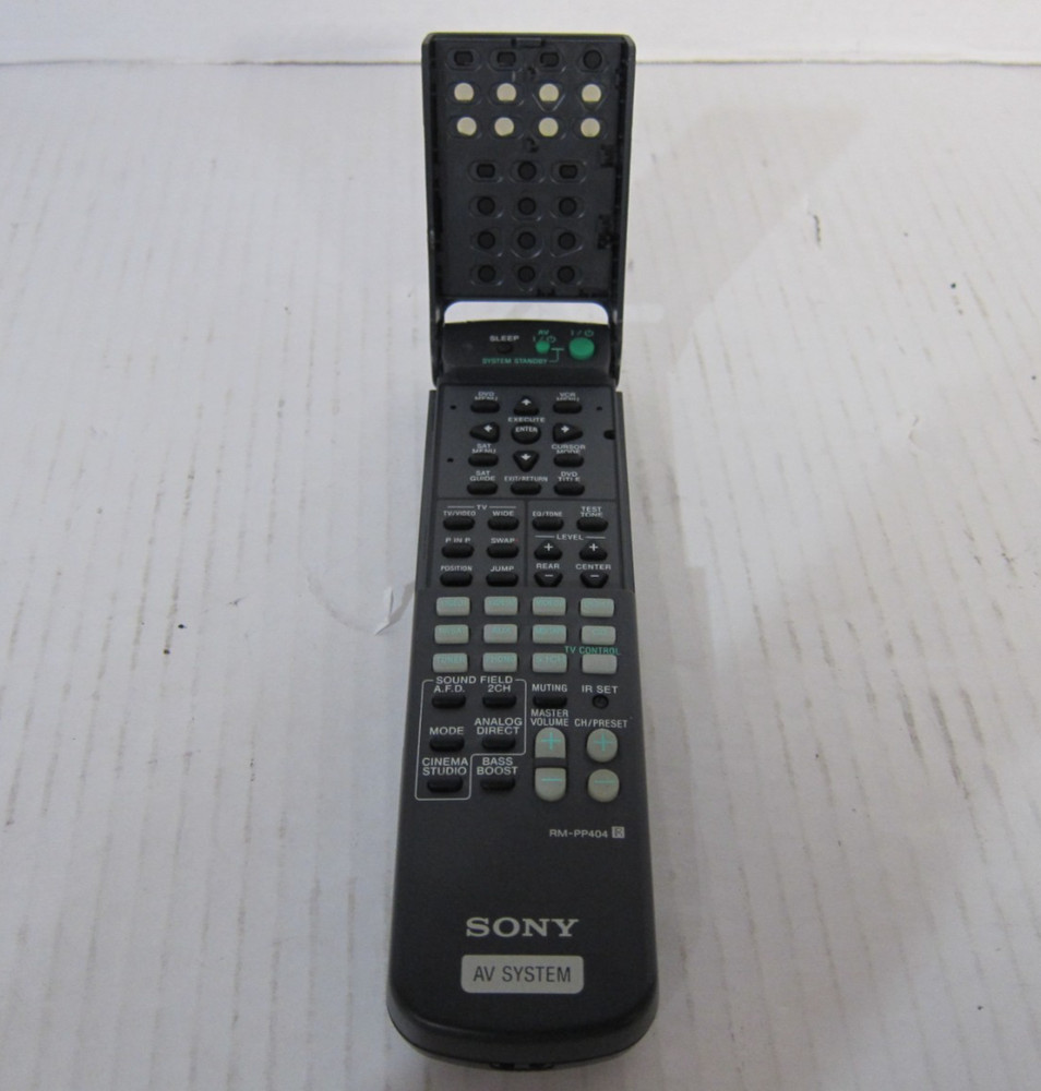 SONY STR-DE345 RECEIVER - Remote Control, Owner's Manual, AM Loop Antenna Bundle