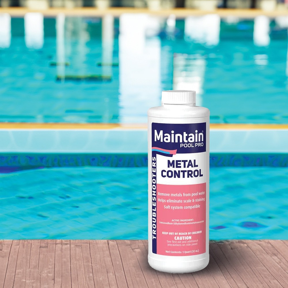 Maintain Pool Pro Metal Control - 1 Quart