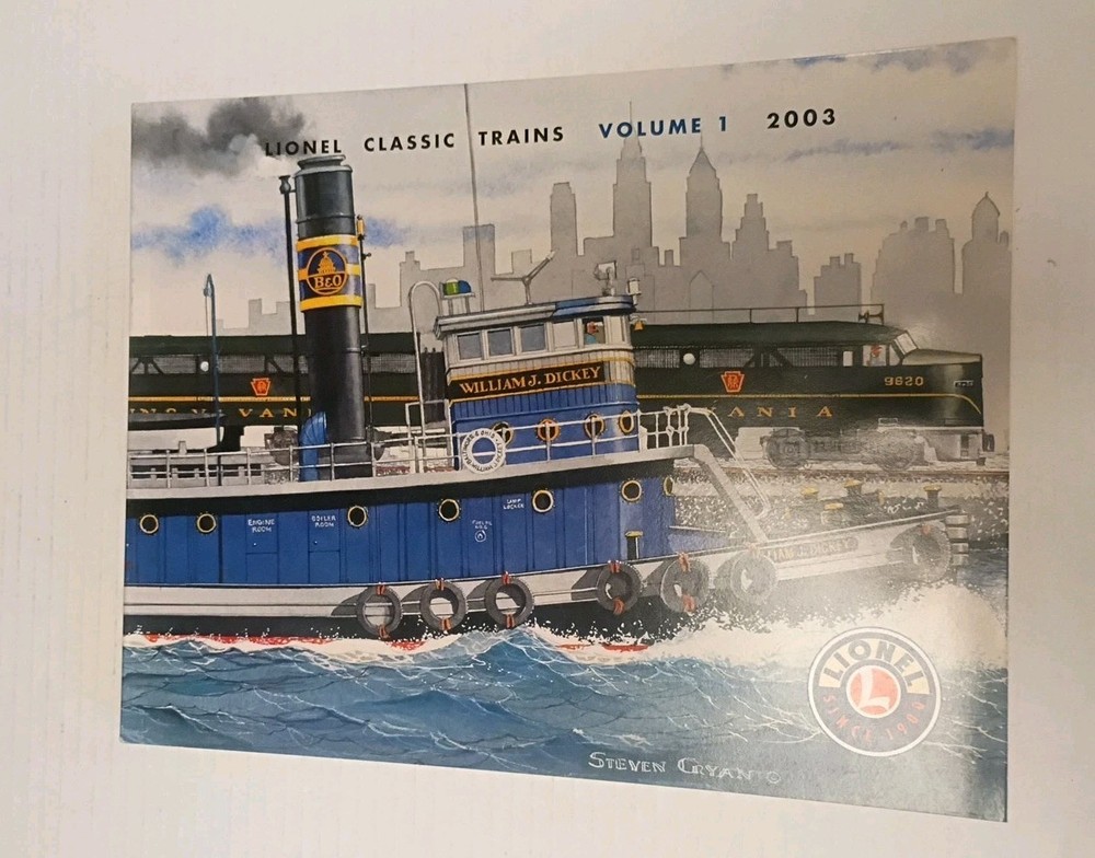 Lionel Classic Trains Catalog Volume 1 - 2003