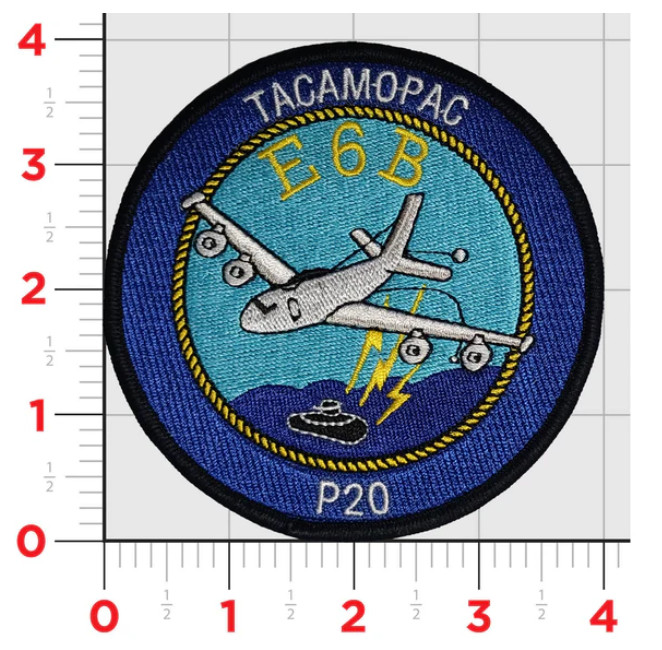 NAVY VQ-3 TACAMO P30 SHOULDER HOOK & LOOP EMBROIDERED PATCH