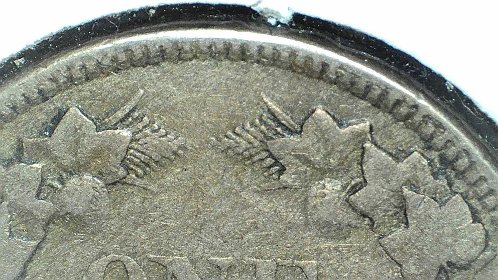 1858 flying eagle cent small letters VF