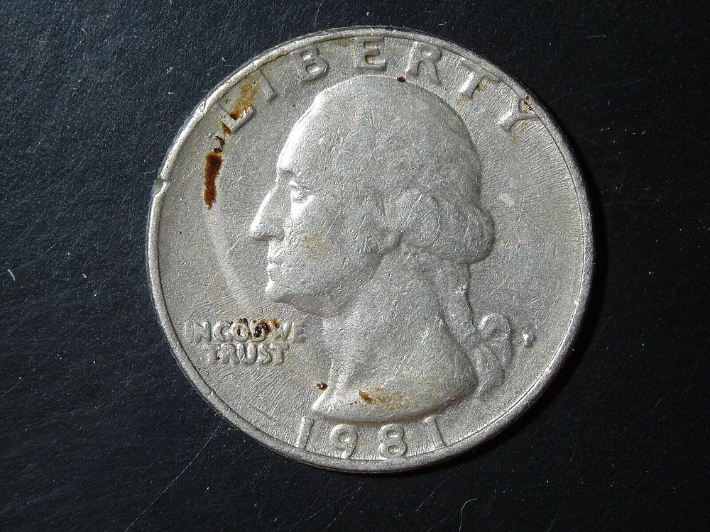 1981-P WASHINGTON QUARTER #8