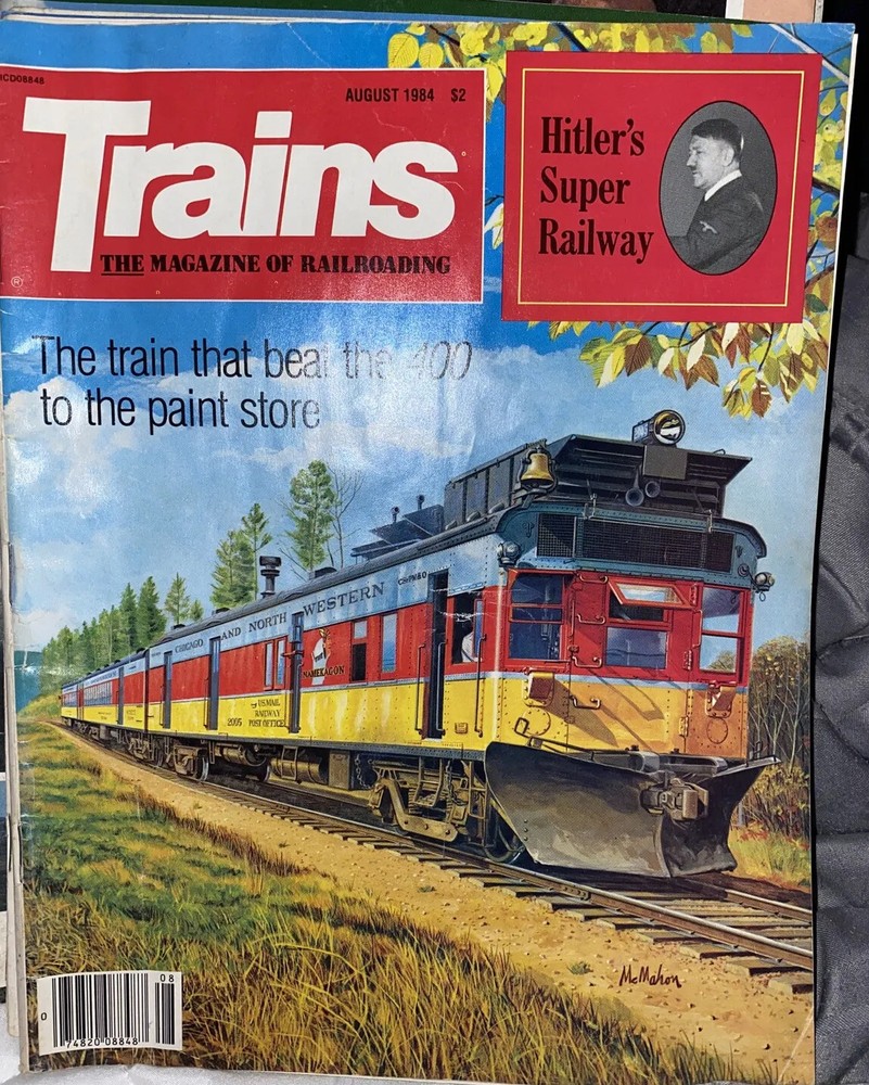Trains 1984 August  Trains Magazine