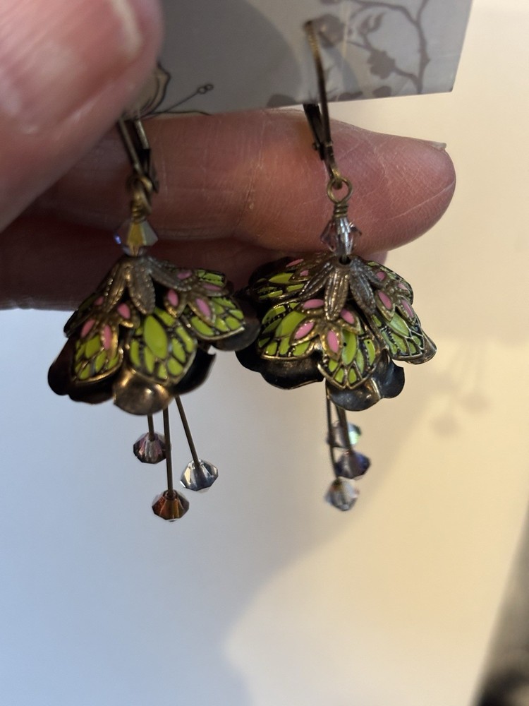 NoMonet Hand painted Earrings