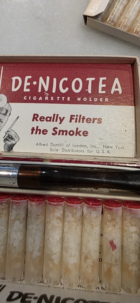 Dunhill De Nicotea Kit Crystal Filter Cigarette Holder