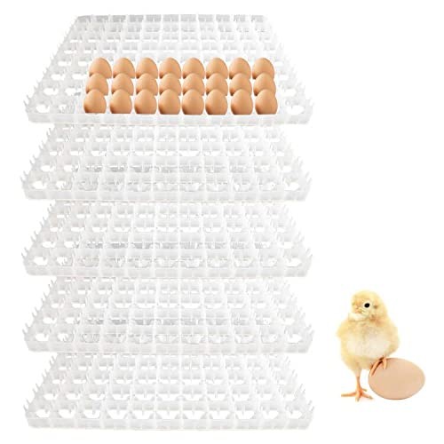 5x 88 Egg Incubator Tray For Poultry Incubator Hatcher Brooder Egg Storage Tray