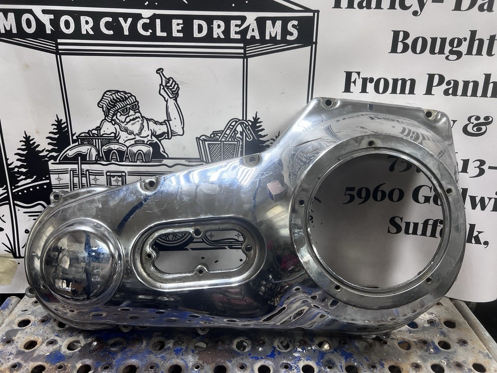 1999-2006 Harley Davidson Chrome Outer Primary Cover Softail Dyna 60543-99