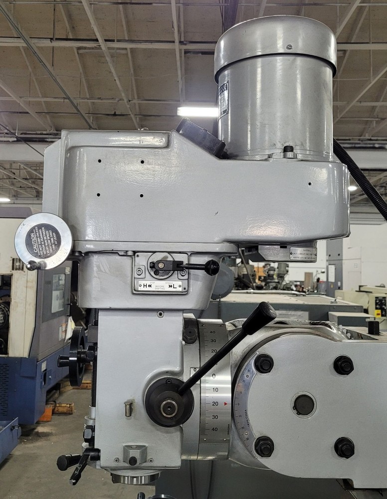 Sharp VH-25 Heavy Duty 5HP Vertical/Horizontal Combo Milling Machine
