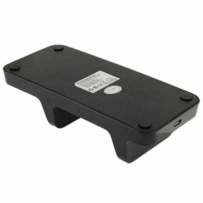 Fast Charging Station Dock Stand with USB Cable Charger Base for PS4 Controller