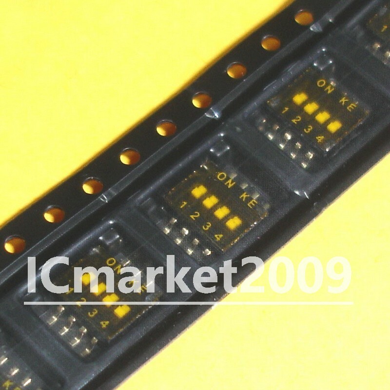 50 PCS DSHP04TSGER SOP-4 1.27MM Position SMD Switch Coding Switch Chip