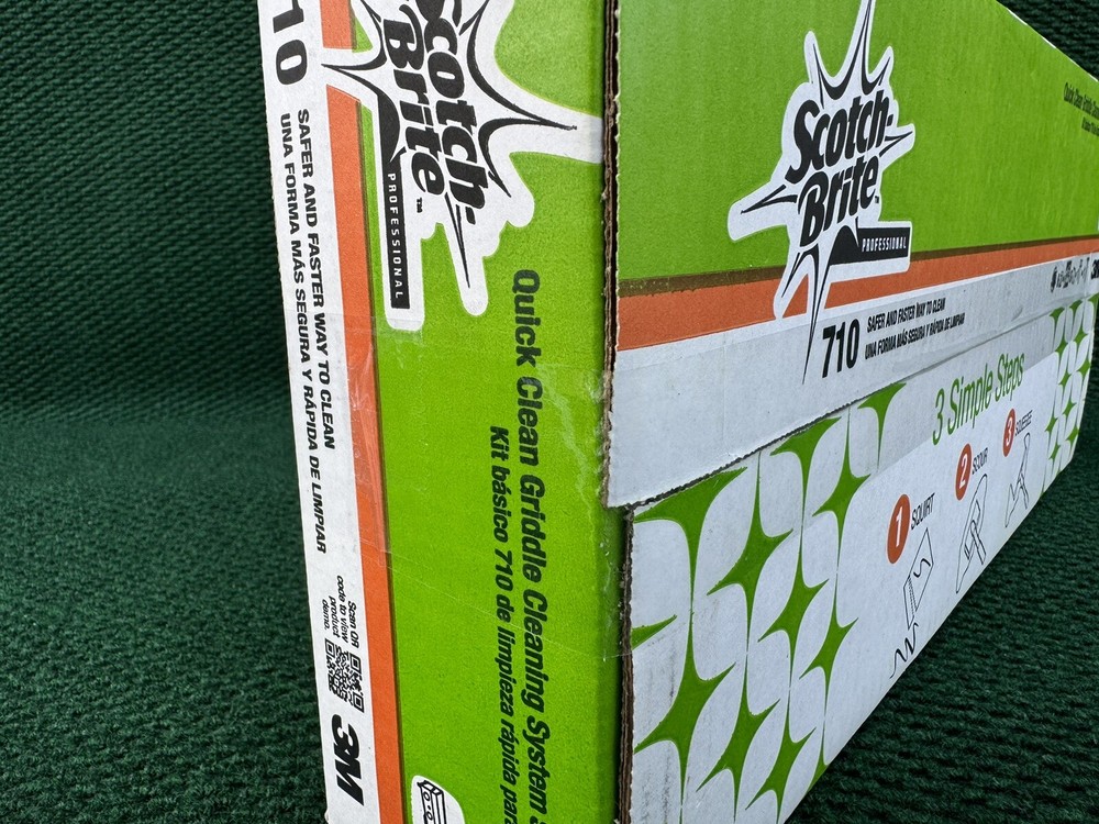 3M 710 Quick Clean Griddle System Starter Kit *NEW SEALED*