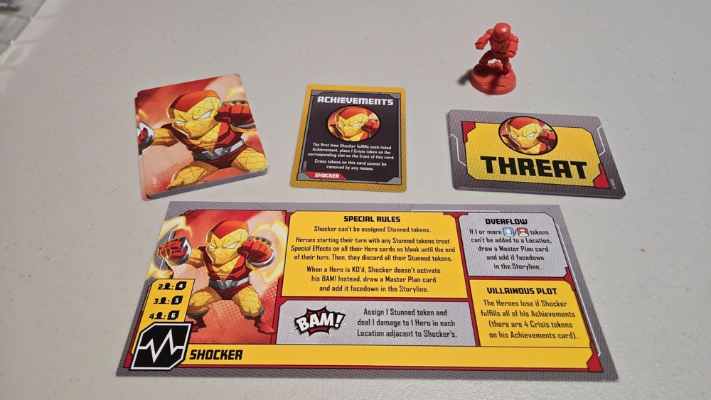 Marvel United Multiverse Kickstarter Promo Shocker