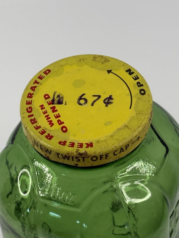 Green Juice Bottle