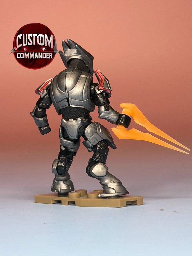 Mega Construx Custom Halo Elite Silent Shadow Minifigure Painted