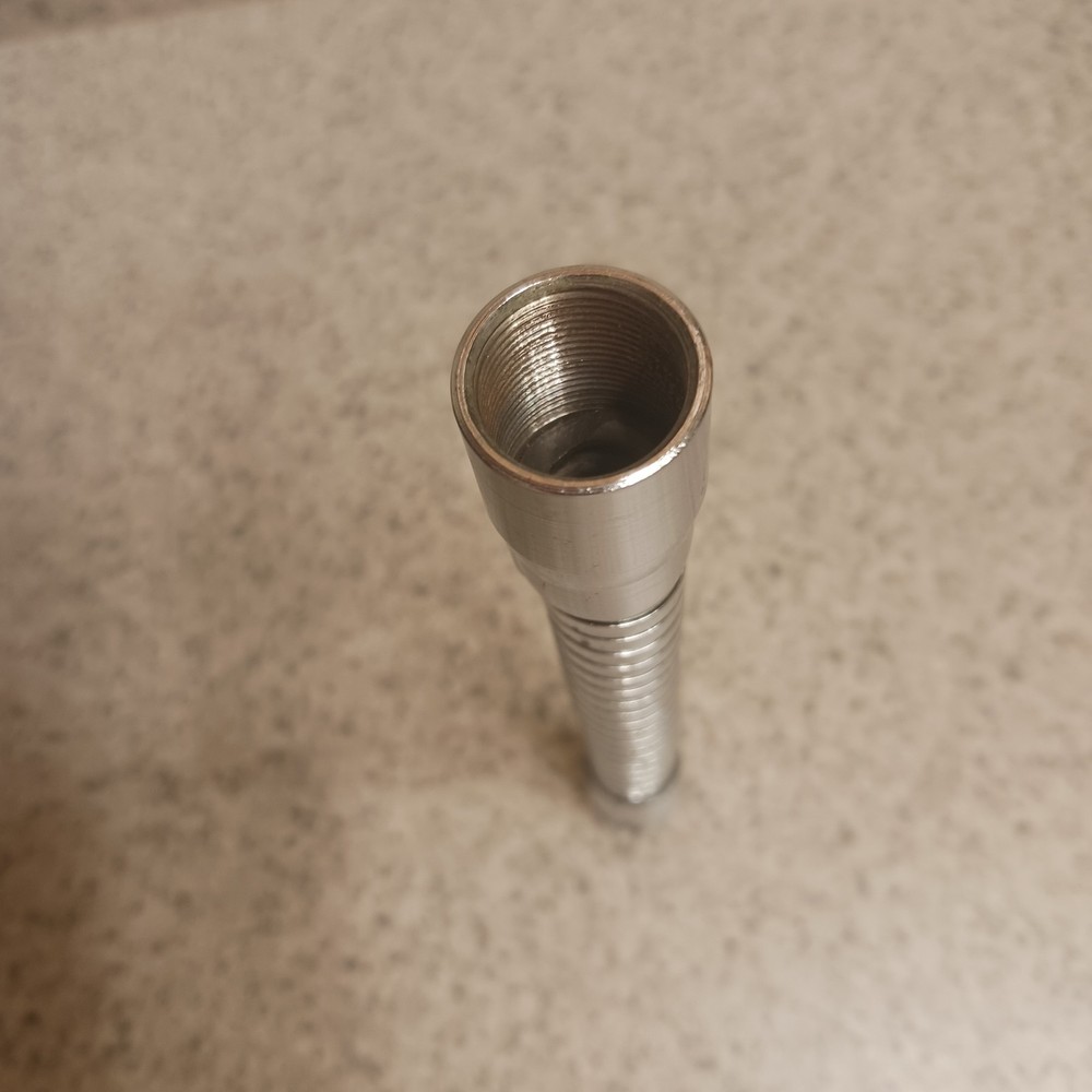 6 inch chrome gooseneck