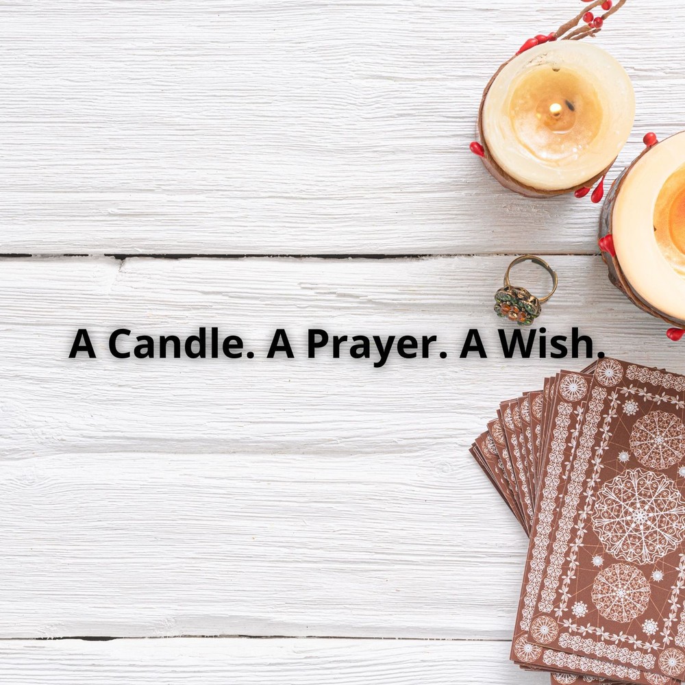 Personalized Prayer & Wish Candle Ritual