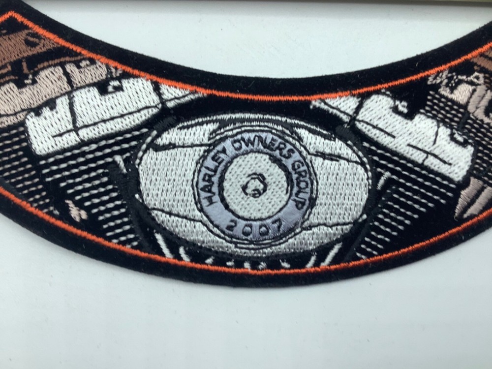 Vintage 2007 harley owners group 6” patch unused