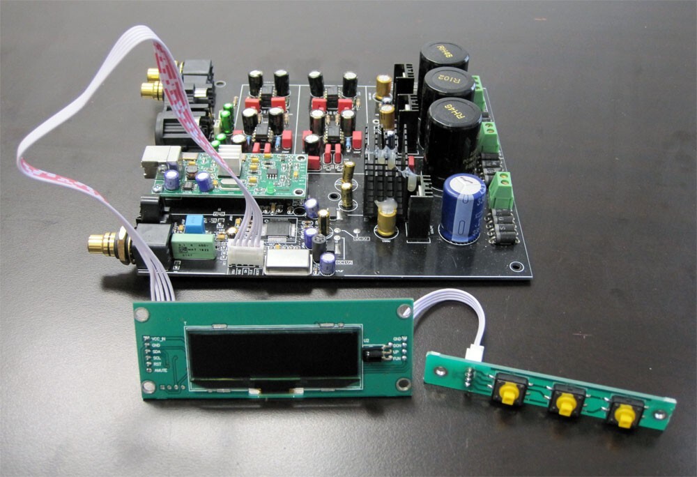 Breeze Audio Digital Audio Compress DAC ES9028PRO Decoder Board USB and display