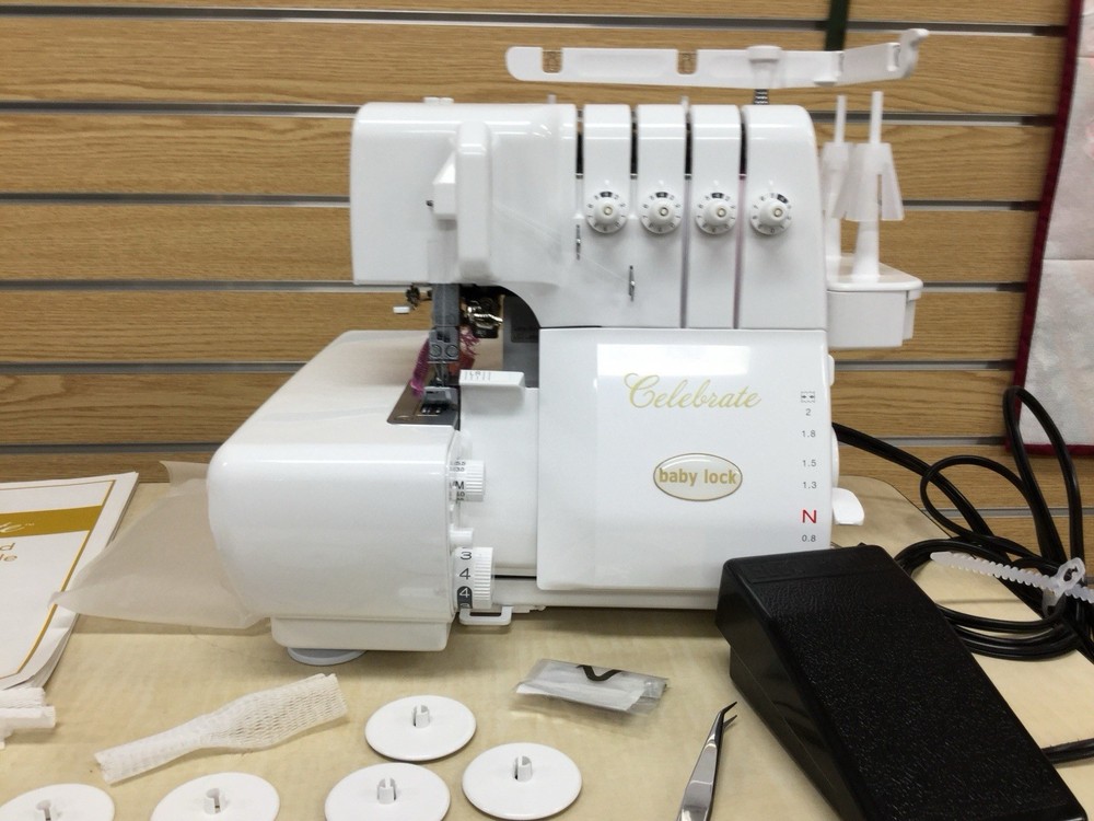 Baby Lock Celebrate Air-Threading Serger Machine BLS1