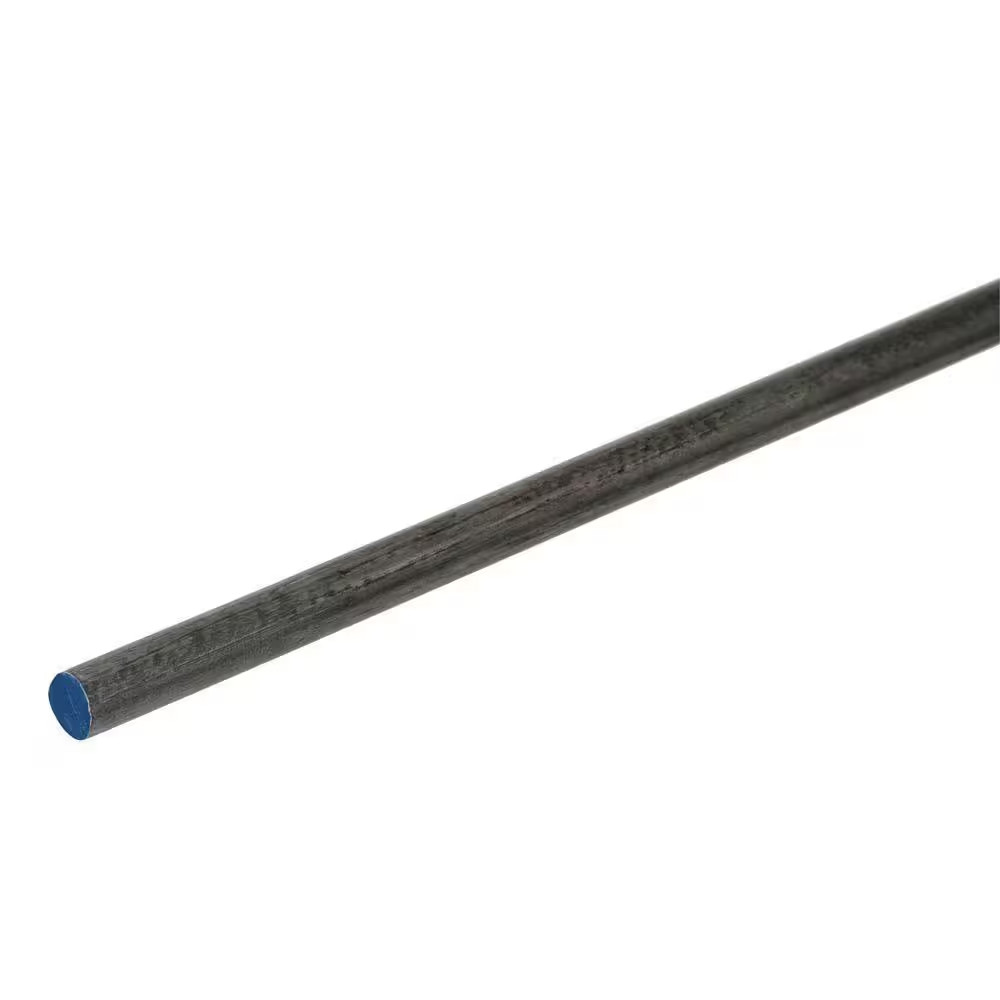 3/8 In. X 3 Ft. Plain Steel Solid round Rod