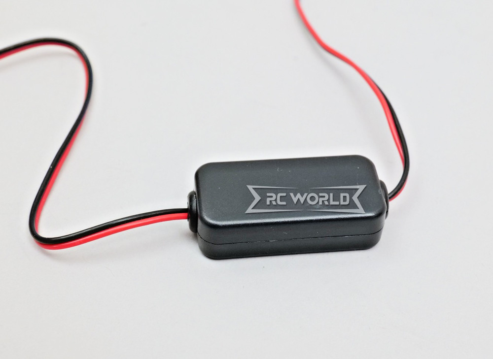 RC LED BACKFIRE Light 5MM RED LED Double Bulbs