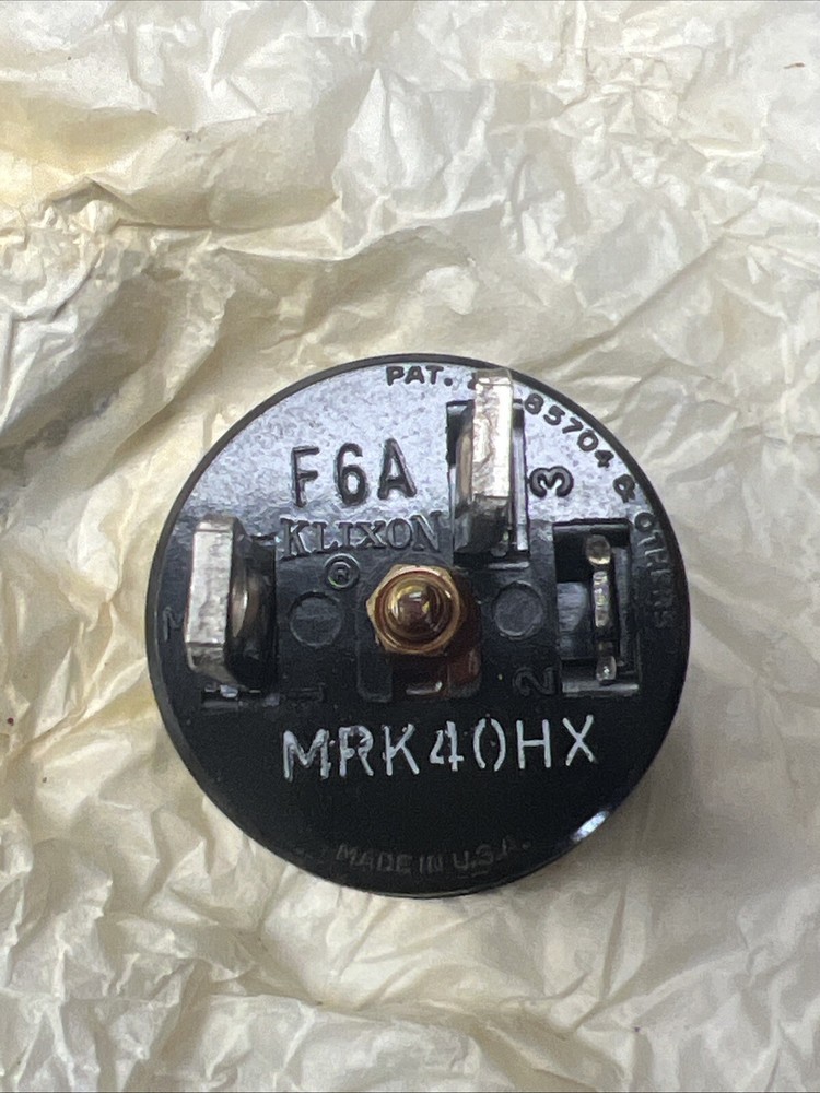 NOS Klixon MRK40HX Protector