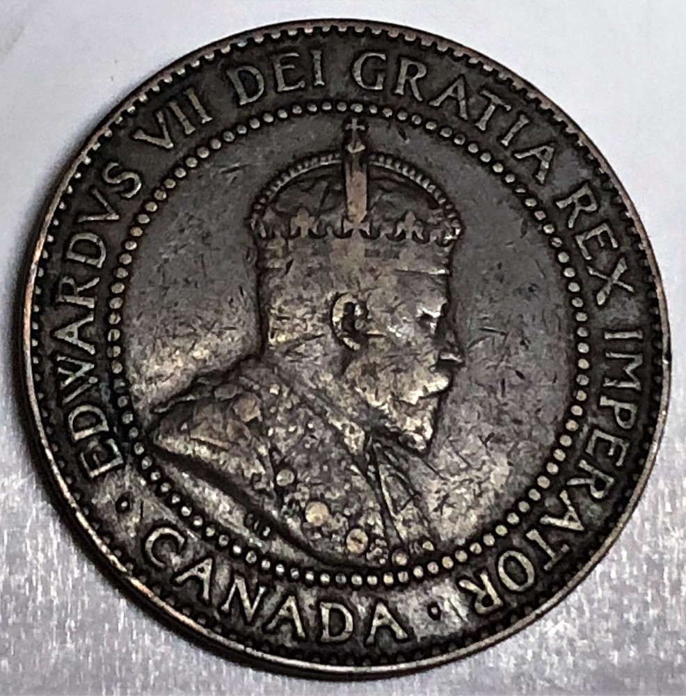 # C5566 CANADA COIN, LARGE CENT 1910