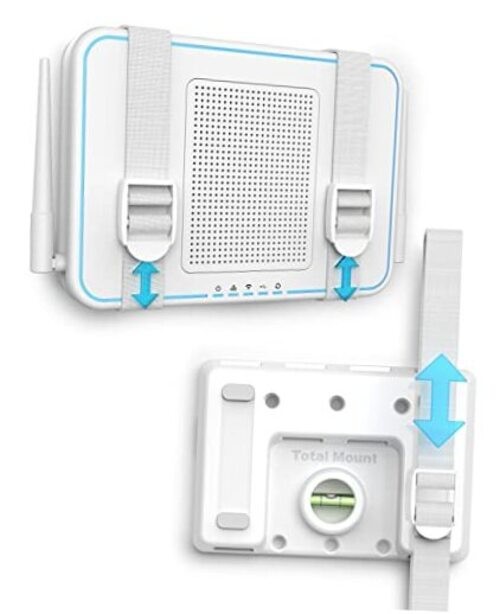 Universal Mount for Electronics – Adjustable Strap Wall Mount for Your