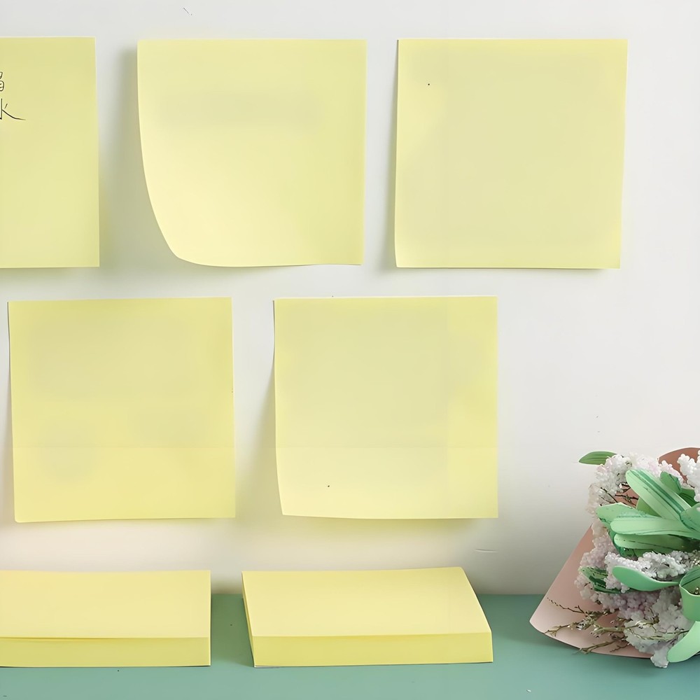Yellow Sticky Notes 6 Pads 3 X 3 Inch 100 Sheets/Pad Self-Stick Notes Pads 60...