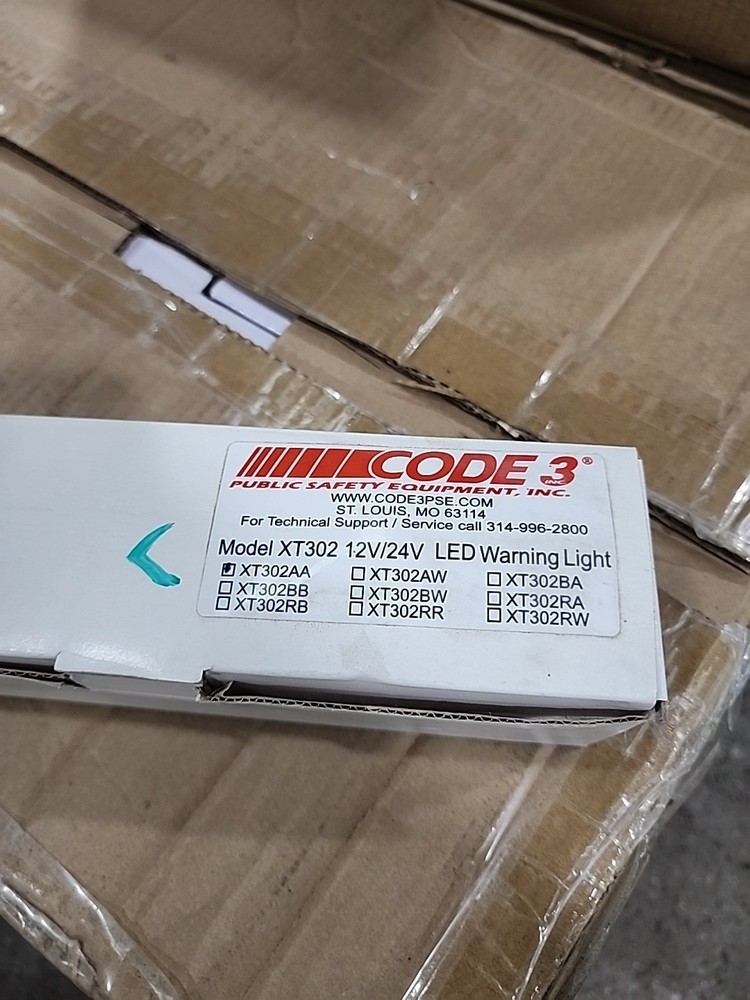 Code 3 XT3 Stik 7" Extreme Dual 3-Head LED Module Amber/Amber - XT302AA