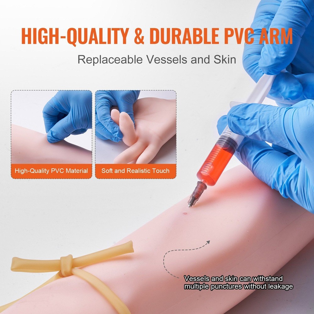 Practical Phlebotomy Training Kit with Soft Tissue Arm, 3-Layer