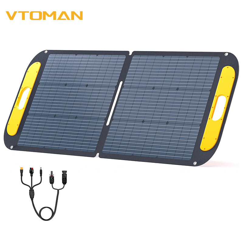 VTOMAN VS110 Portable Solar Panel 110W 19V 23% Efficiency Foldable Solar Panel