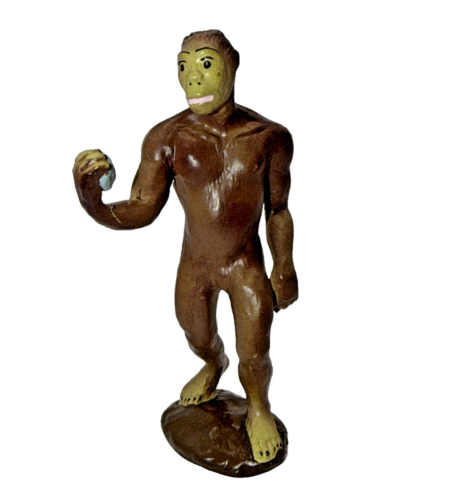 Rare HTF Australopithecus male figure from "Carnegie Collection" by Safari Ltd