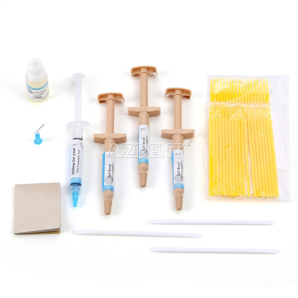 No-Mix Dental Orthodontic Direct Bonding System Primer Paste Etchant Complete