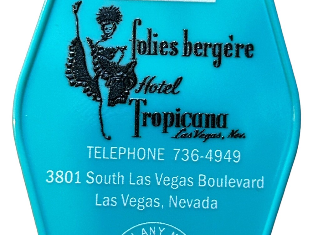 Tropicana Hotel Key Tag