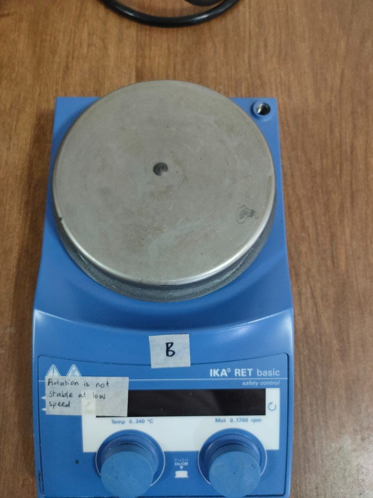 IKA Digital Magnetic Stirrer Hotplate 115V RET Basic #B