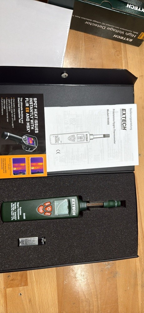 RH490 Extech Instruments Thermometers, RH490 Series PSYCHROMETER, PRECISION