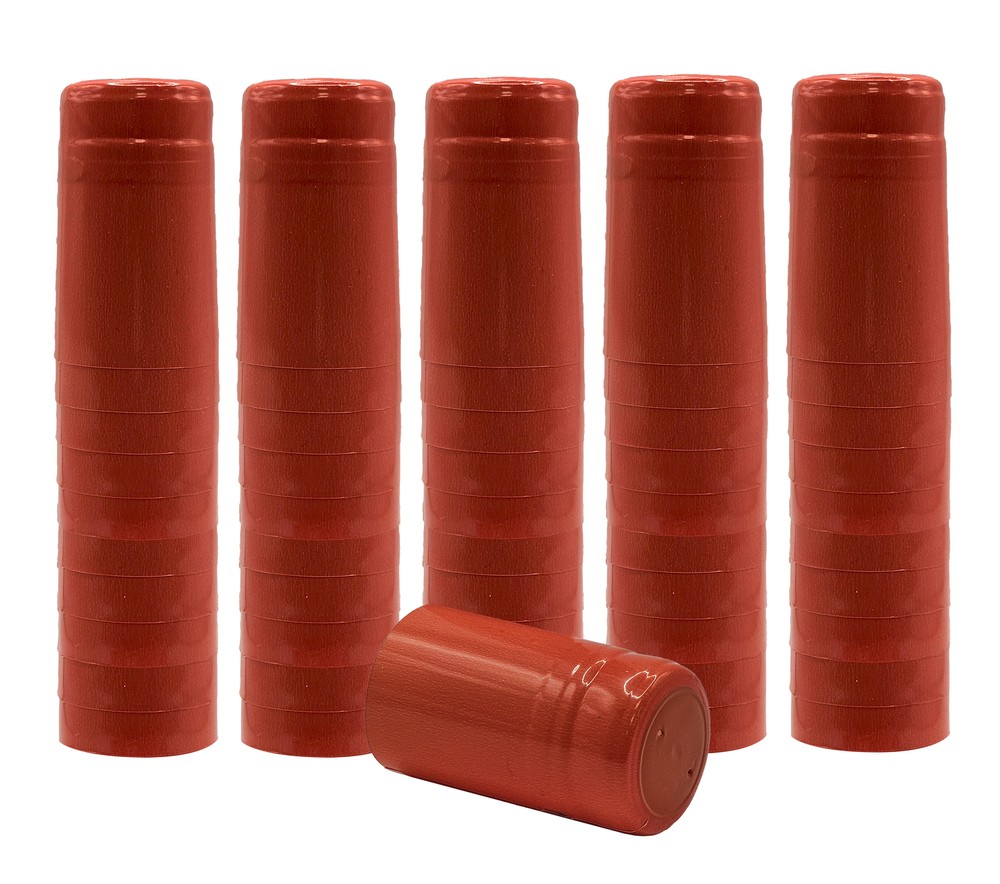 Home Brew Ohio Orange PVC Shrink Capsules 100 count