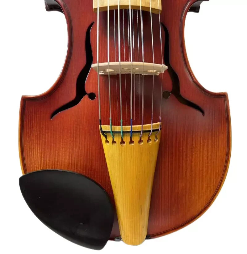 Maple SONG Master Viola d'Amore,7×7 strings 14",Rich Sound #15509