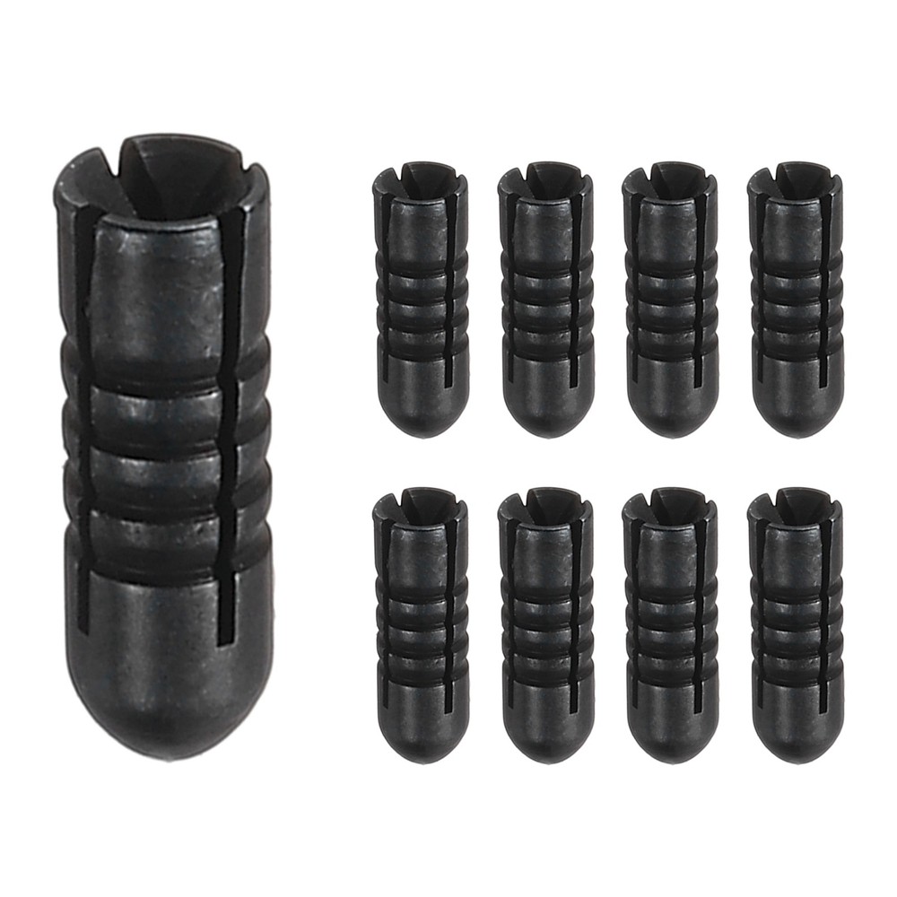 9 Pcs Dart Flight Protectors Fixed 90 Degrees Wing Savers Protects, Black