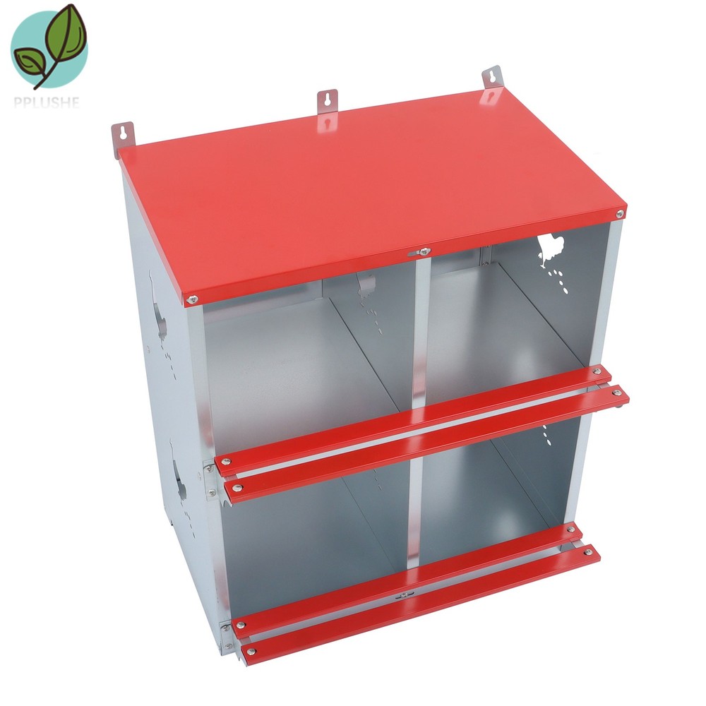 Wall Mount Better Environment 4 Compartment Chicken Nesting Box Poultry Nest Box