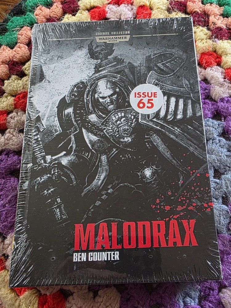 Warhammer 40k Malodrax Legends Collection Hardback sealed book