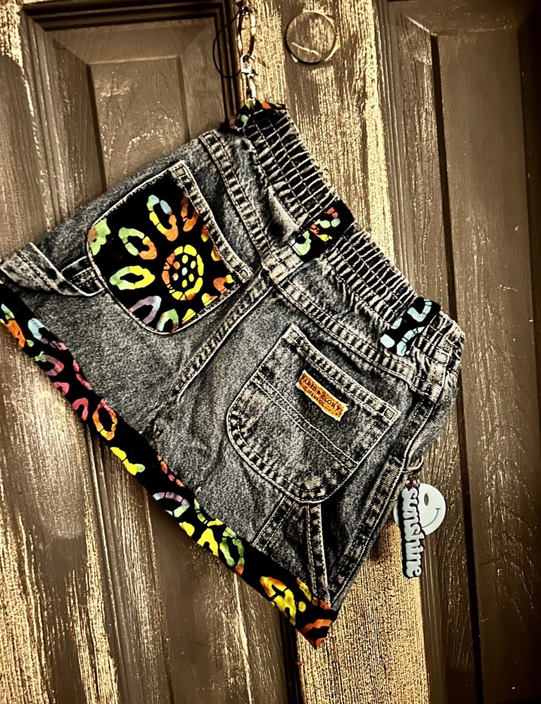 VTG 80’s 90’s Handmade Up cycled Denim Purse