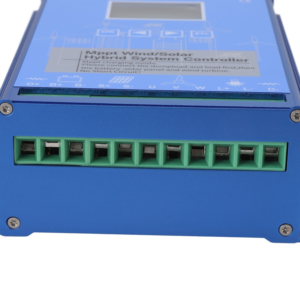 2000W MPPT Wind Solar Hybrid Charge Controller Solar&Wind Power Dunpload 48V