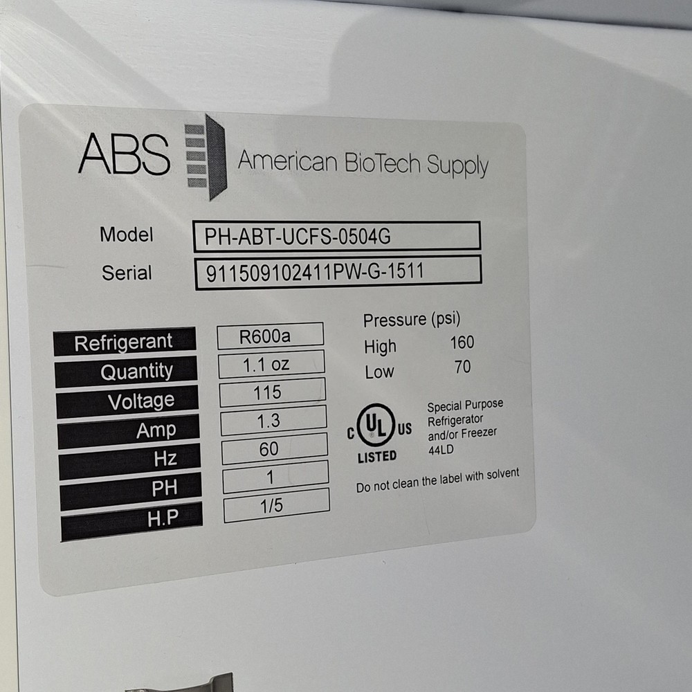 American BioTech Supply PH-ABT Med Fridge