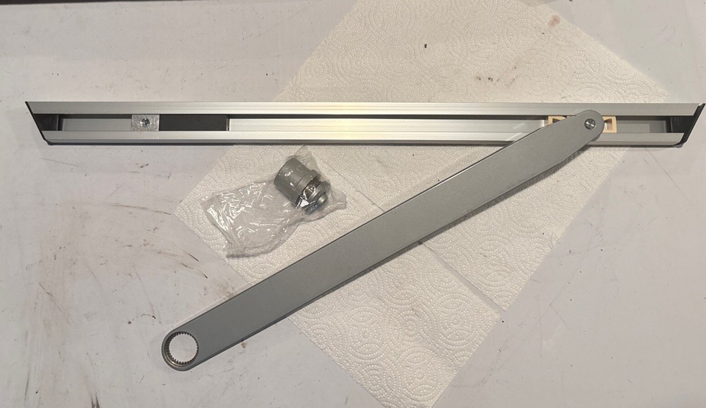 Record 8100 Series In swing Pull Arm With Slide Track