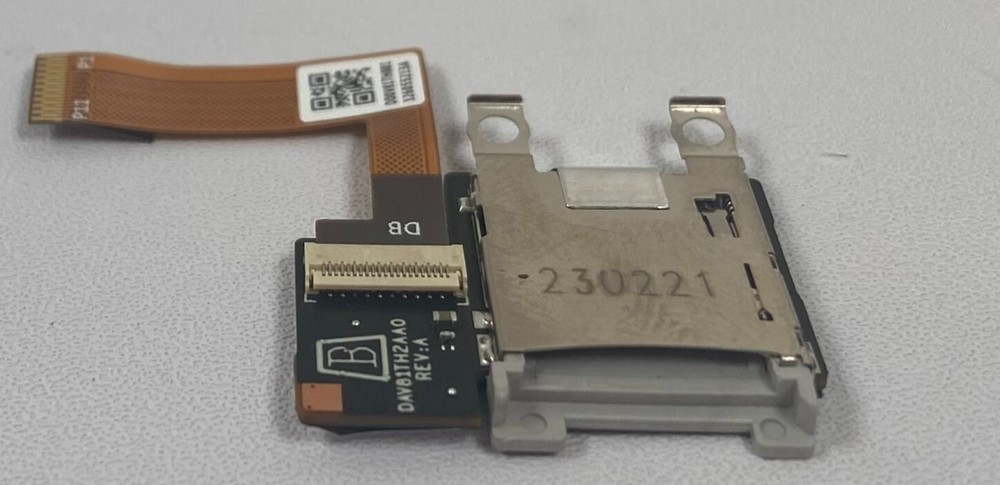 Microsoft Surface Go 3 1901 Micro SD Card READER FLEX CABLE Part Original